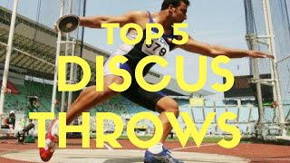 TOP 5  Longest Discus Throws Of All Time  Discus World Records [upl. by Krishna]