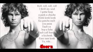 The Doors Roadhouse Blues Lyrics HD [upl. by Yekcir]