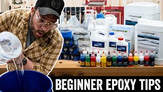 5 EPOXY Tips I Wish I Knew As A Beginner [upl. by Bork8]