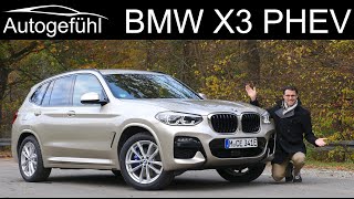 BMW X3 PHEV xDrive 30e FULL REVIEW 2021 [upl. by Saleme867]