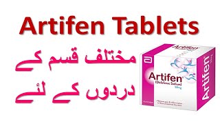 Artifen 50 mg tablets uses and side effects in urdu artifen diclofenac sodium 50 mg tablets [upl. by Aikmat]