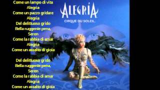 Alegria Cirque Du Soleil Alegria lyrics [upl. by Ygiaf204]