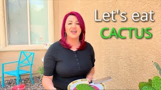 HOW TO COOK NOPALES  CACTUS  NOT SLIMY [upl. by Sibyl]