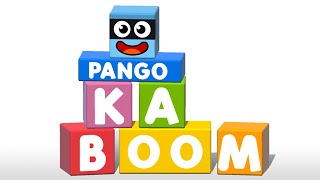 Pango KABOOM  cube stacking Studio Pango  Best App For Kids [upl. by Zolnay]