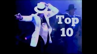 BEST DANCE MOVES  Top 10  Michael Jackson [upl. by Batchelor475]