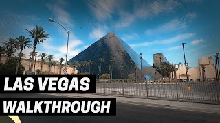 Luxor Hotel amp Casino Walkthrough Tour  Las Vegas 2020 [upl. by Shandie703]