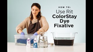 How to Use Rit ColorStay Dye Fixative [upl. by Tice]