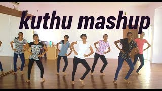 TAMIL Mashup songs  Girls KUTHU dance  21 Dance Studio [upl. by Akire]