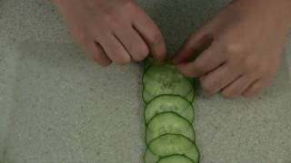 How to Make Cucumber Rose [upl. by Ssor42]