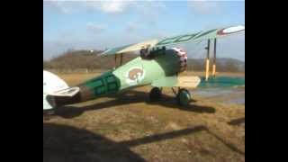 Nieuport 28 flight test part 2avi [upl. by Klinger]