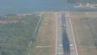 Approach at Tivat airport [upl. by Saduj]