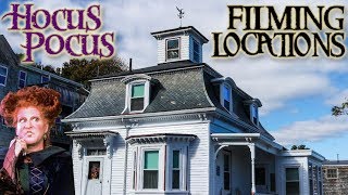 HOCUS POCUS 1993  FILMING LOCATIONS in Salem Massachusetts [upl. by Grimes]