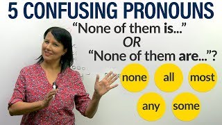 English Grammar How to use 5 confusing indefinite pronouns [upl. by Rramel]