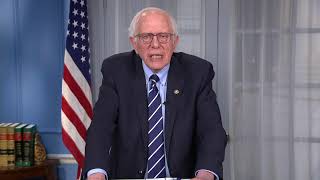 Sen Sanders Responds to Trumps Congressional Address [upl. by Eitsud662]