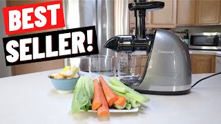 AMZCHEF Cold Press Juicer Unboxing and Review 2021  Slow Masticating Juicer with Quiet Motor [upl. by Phillada]