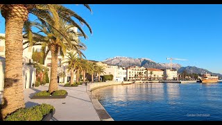 A walk through Tivat in Montenegro 2021 [upl. by Haleehs]