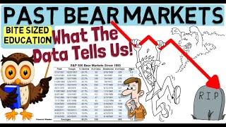 PAST BEAR MARKETS amp How To Profit From Them [upl. by Avid]