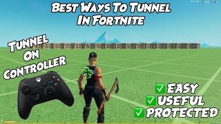 How To Tunnel On Controller Learn To Tunnel Fast In Fortnite Tutorial [upl. by Prasad]