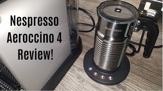 Nespresso Aeroccino 4 Milk Frother Review  Worth upgrading from the Aeroccino 3 [upl. by Aratihc193]