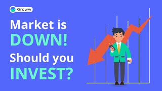 Market Today Why Market is Down  Should you Invest in Stocks When Market is Down  Stock Market [upl. by Allegra577]