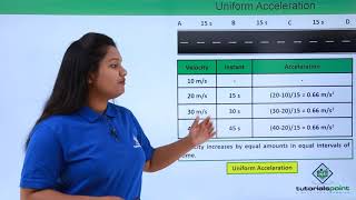 Class 9th – Uniform and Non Uniform Acceleration  Motion  Tutorials Point [upl. by Eilerua]