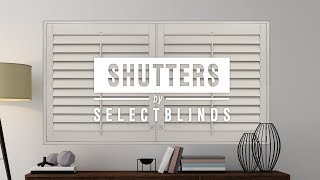 Shutters for Windows by SelectBlindscom [upl. by Romano]