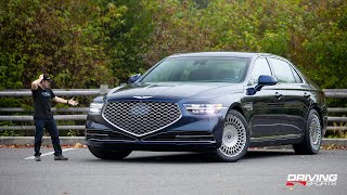 New Genesis G90 50 V8 Reviewed  Better than Mercedes SClass [upl. by Jackelyn]