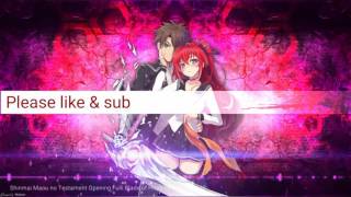 Shinmai maou no testament opening 1 [upl. by Clevie633]