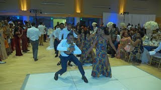 Amazing Congolese Wedding Entrance Dance [upl. by Champagne]