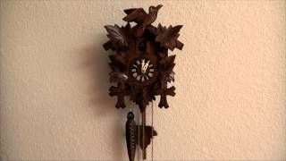 Vintage Authentic Black Forest Cuckoo Clock  West Germany [upl. by Yesnyl113]