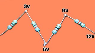 Simple Voltage Regulator Circuit With Resistor Only [upl. by Zusman]