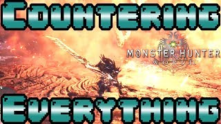 Countering Everything in Monster Hunter World with Long Sword [upl. by Badr150]