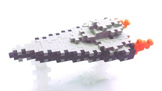 PlusPlus Star Destroyer Star Wars Instructions [upl. by Oilime512]