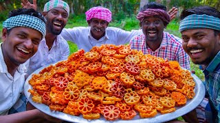 1000 ROSE COOKIES  Achu Murukku  Traditional Village Snacks Recipe  Achappam Cooking in Village [upl. by Lam166]