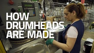 How Drumheads Are Made [upl. by Assenna]