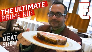 How The Perfect Prime Rib Is Made At New Yorks The Grill — The Meat Show [upl. by Llerol]