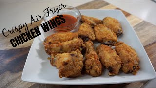 HOW TO Air Fry Crispy Chicken Wings  NINJA FOODI RECIPES [upl. by Constantina]