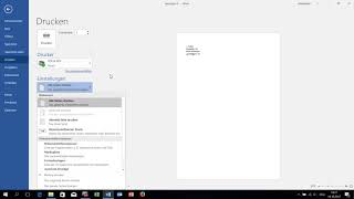 03 Word Datei ausdrucken [upl. by Cymbre]