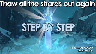 Thaw all the shards out again  Step by Step  Genshin Impact [upl. by Olinde]