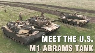 Meet the 🇺🇸US M1 Abrams tank [upl. by Jermaine]