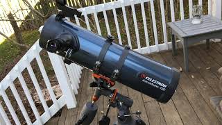 Basics of the Celestron AstroMaster 130 [upl. by Witkin22]