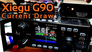 Xiegu G90 HF SDR Transceiver Current Draw Review [upl. by Campos]