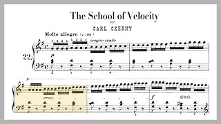 Repeated notes  prepare for Liszt Czerny Op 299 No 22 from The School Of Velocity [upl. by Atilegna428]