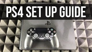 PS4 Set Up Guide 2020  PlayStation 4 Manual [upl. by Filippa960]