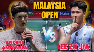 PERODUA Malaysia Masters I Lee Zii JiaMAS 5 vs Anders Antonsen DEN 2 Fantastic match [upl. by Verdi]