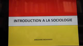 INTRODUCTION A LA SOCIOLOGIE [upl. by Olenta]