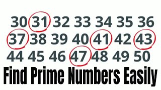 Quick tip to see if a number is prime [upl. by Thanos]