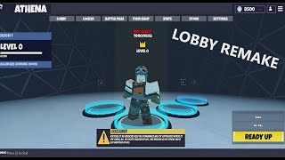 Athena Royale lobby  REMAKE [upl. by Ardnu]