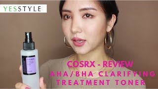 Review COSRX AHABHA Clarifying Treatment Toner  YesStyle Korean Beauty [upl. by Gaylord]