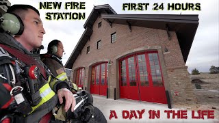 First 24 Hours in a New Fire Station  A Day in the Life [upl. by Wolfy]